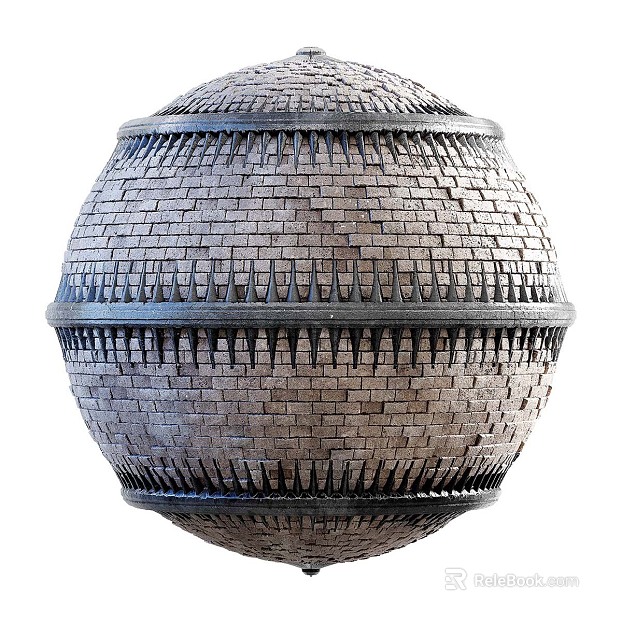 Brick wall PBR texture