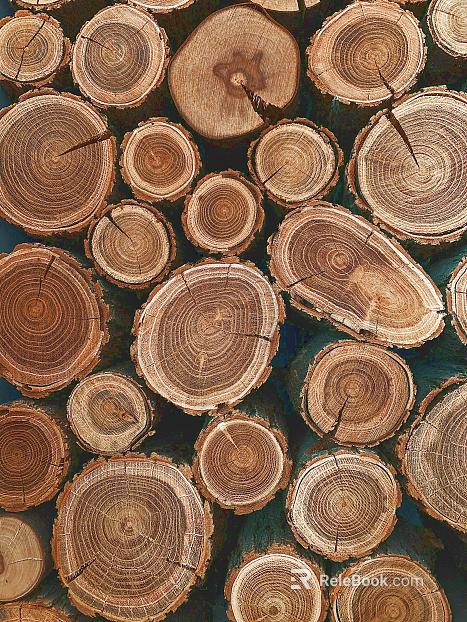 Log Color Wood Annual Rings Decorative Background texture