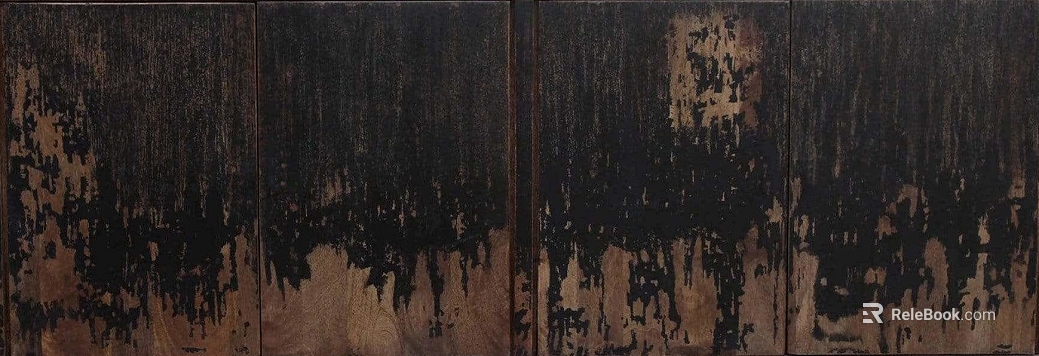 Wooden panel texture