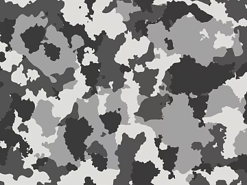 gray black and white camouflage fabric clothing fabric 3d model