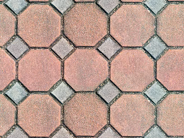Park permeable pavers, sidewalk tiles, outdoor paving slabs, plaza tiles 3d model