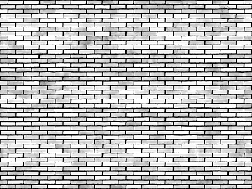 Brick wall dirty old wall brick black and white seamless texture (ID:ffaag80589)