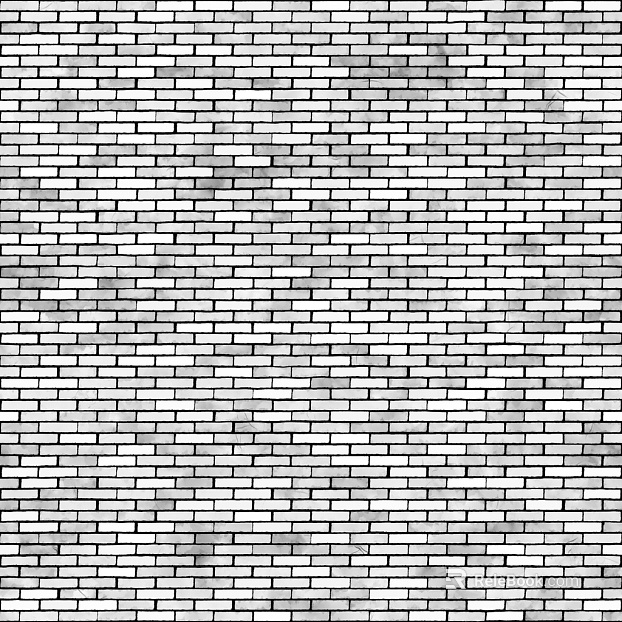 Brick wall dirty old wall brick black and white seamless texture
