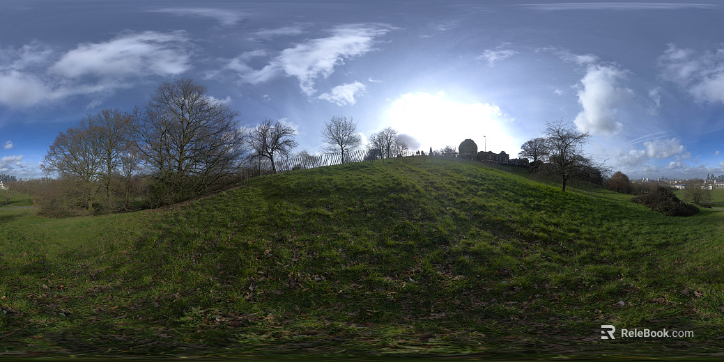 Outdoor Hillside Daytime HDR texture
