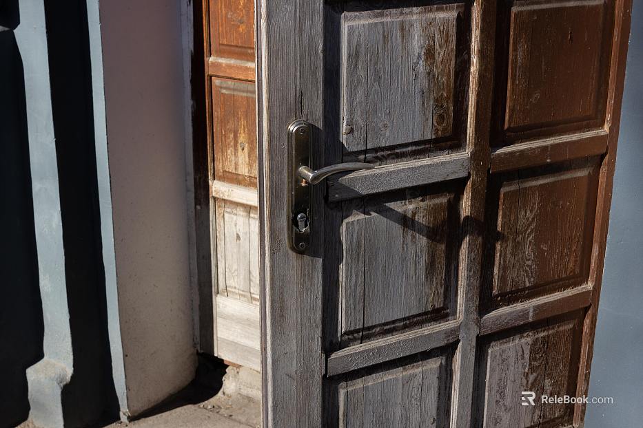 Wooden door texture
