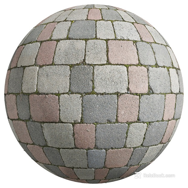 Stone Paving PBR texture