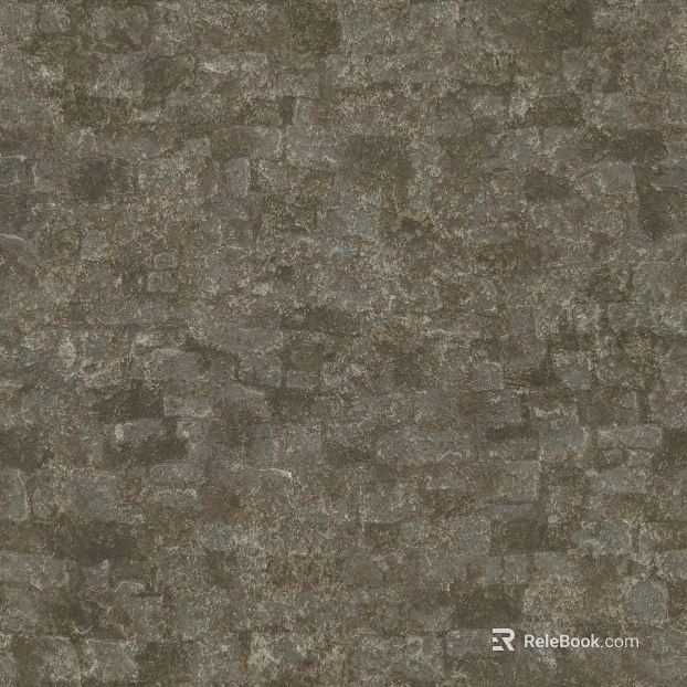 Dark gray brown culture stone exterior wall finish texture