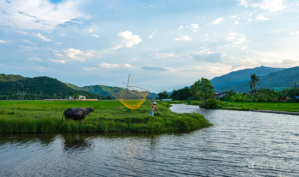 Outdoor scenery texture