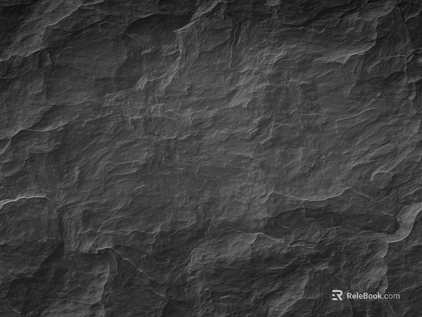 Rock Black Natural Surface Small Material Stone texture