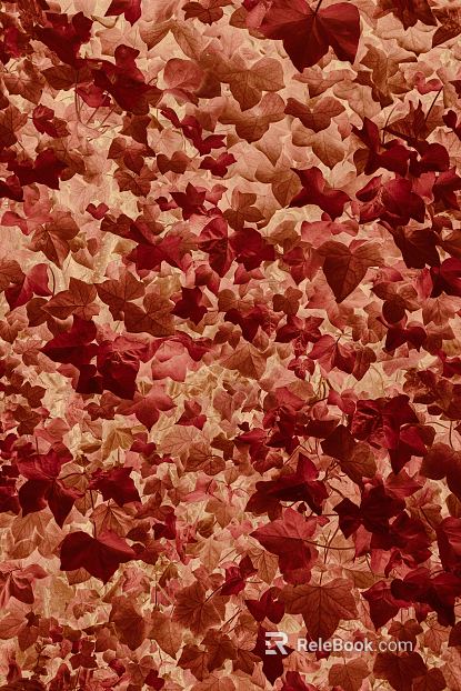 Plant painting texture