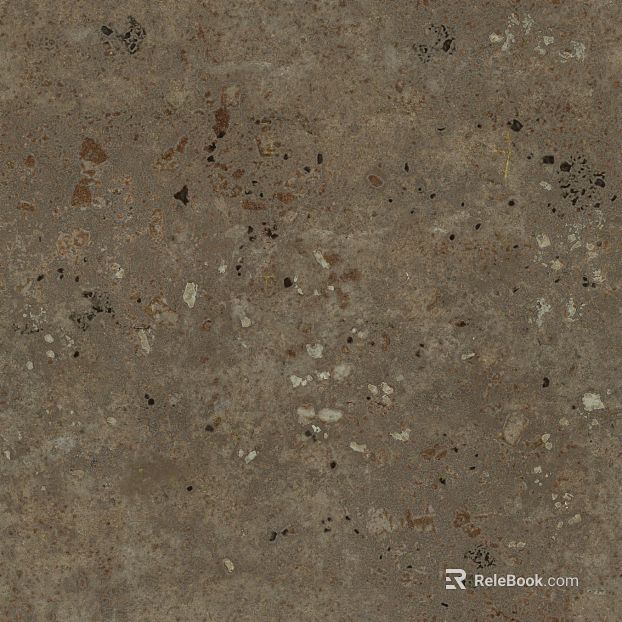 Curry terrazzo living room ground texture