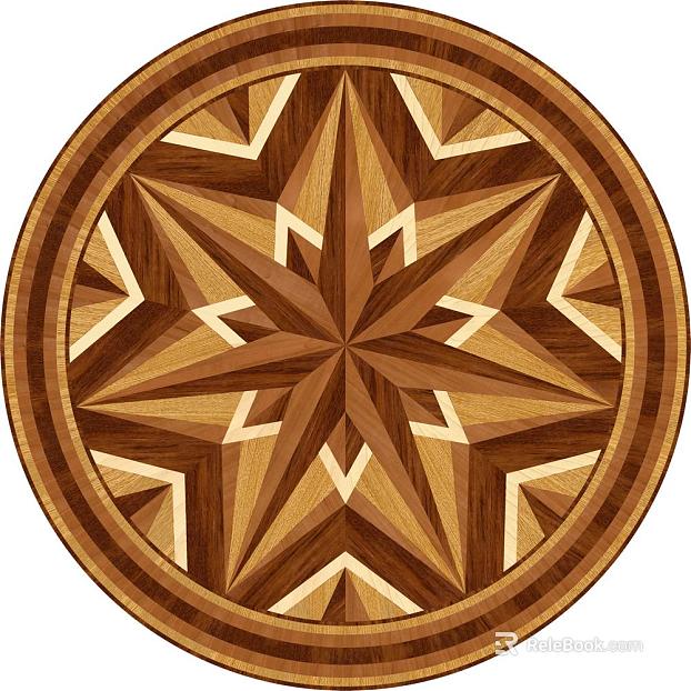 wood parquet round dark parquet texture