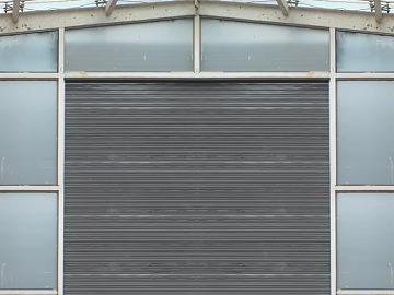 gray metal rolling shutter door shop door texture (ID:ffaeh829374)