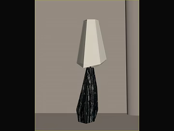 Black ruled marble floor lamp texture (ID:ffaeh954091)