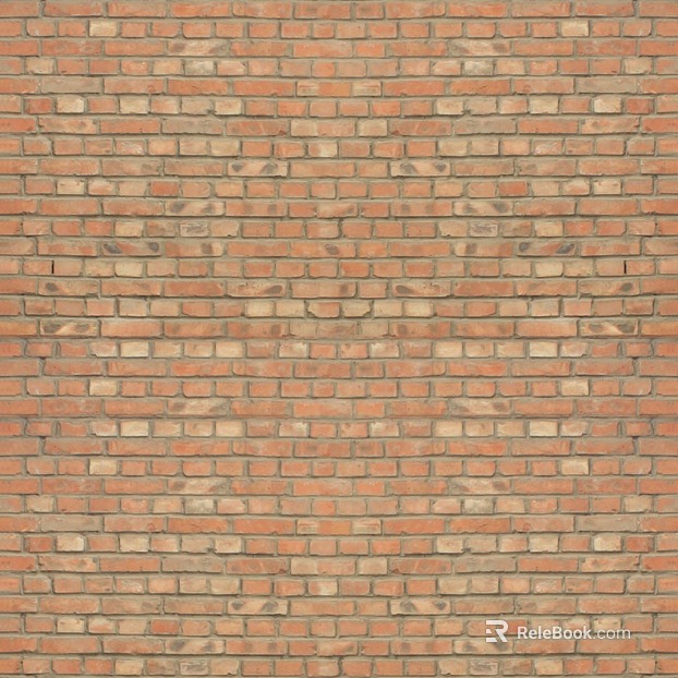 Red-brown brick wall building exterior wall finish texture