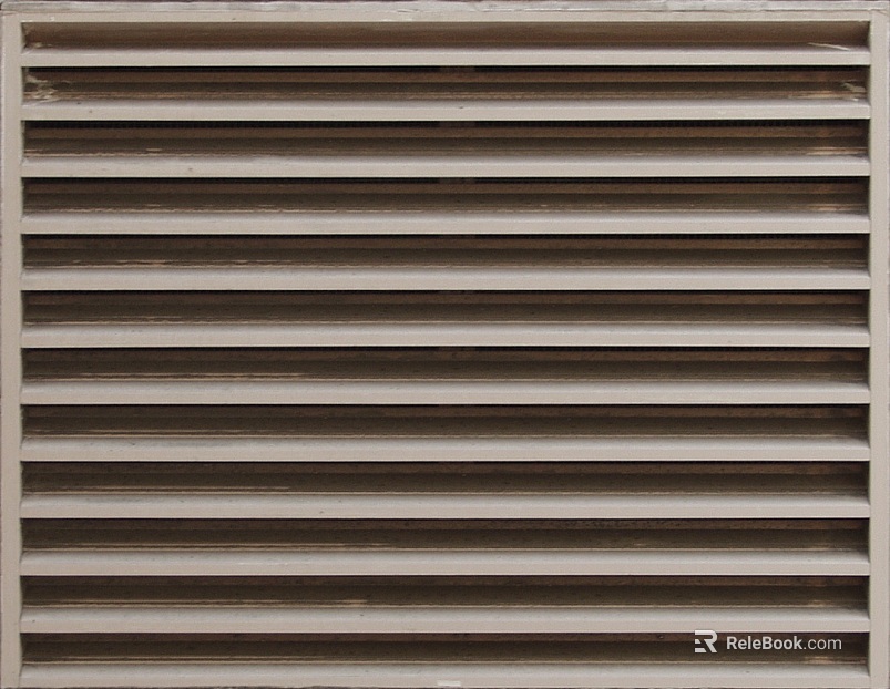 Off-white blinds ventilation window decoration texture