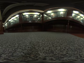 Retro Interior Exhibition Hall Space HDR texture (ID:ffabg09281)