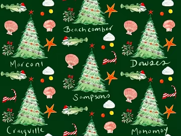 Christmas Wind Christmas Tree Wallpaper Wallpaper Wall Cloth Pattern texture (ID:ffach795311)