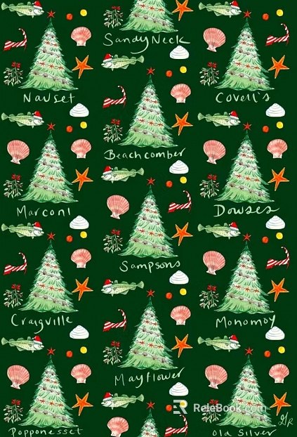 Christmas Wind Christmas Tree Wallpaper Wallpaper Wall Cloth Pattern texture