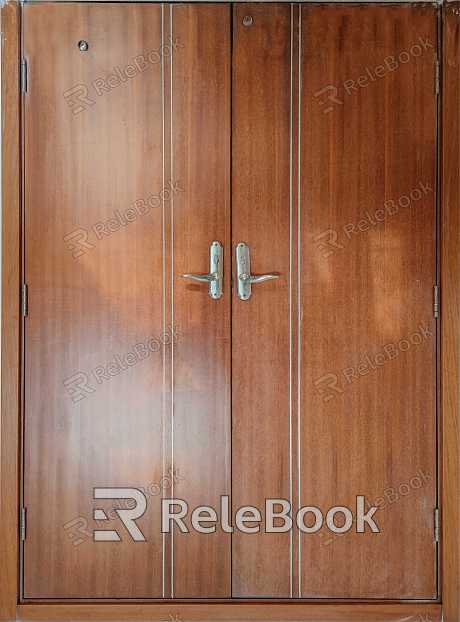 Wooden door texture