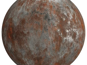 Do old metal PBR texture (ID:ffach303481)