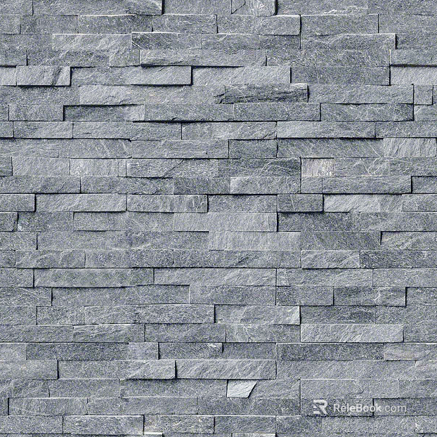 Brick wall without texture gray brick texture