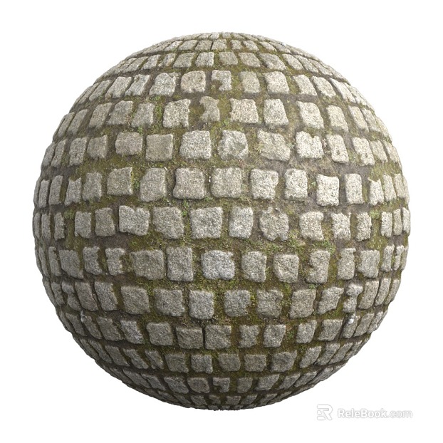 Stone Paving PBR texture