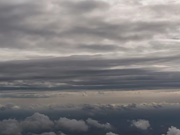 Dark dark clouds, cloudy sky, storm disaster coming texture (ID:ffach667431)