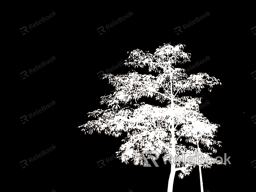 black and white tree shadow texture