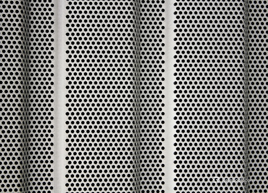 Perforated plate texture