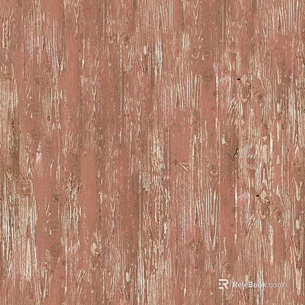 Red painted old wood do old wood grain texture