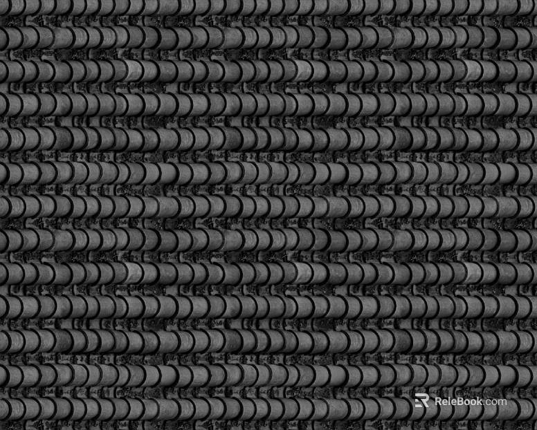 Green tile texture