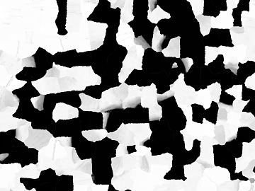 Black and white camouflage cloth clothing fabric 3d model
