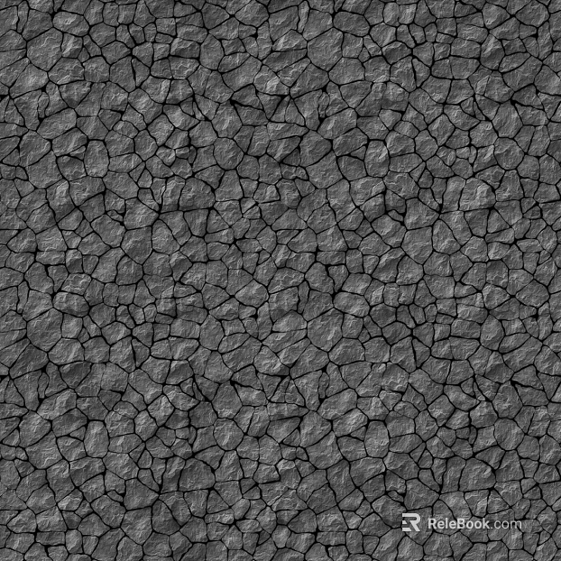 Modern gray rubble texture