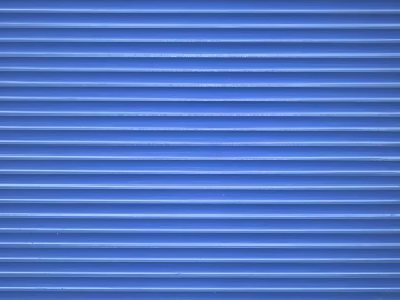 Blue metal rolling door shop facade texture (ID:ffaeh166206)