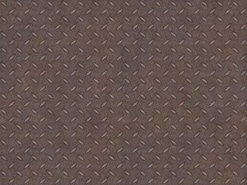 Red-brown non-slip pattern metal plate industrial ground texture (ID:ffaeh184389)