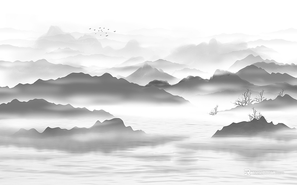 landscape painting texture