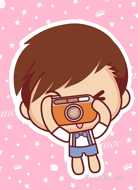 cartoon painting texture