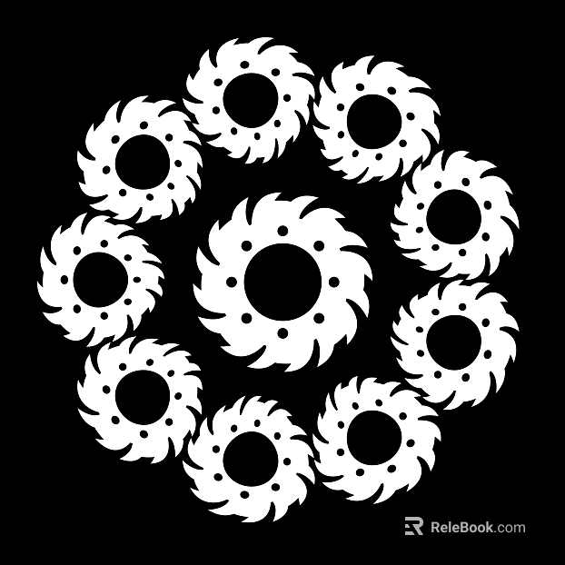 Black and white mask pattern texture pattern graphics carved graphics texture