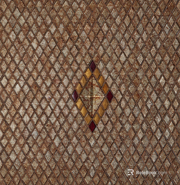 Metal Art Mosaic texture