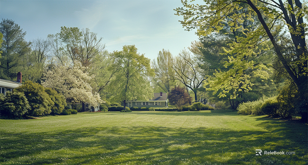 Park Forest Lawn Exterior texture