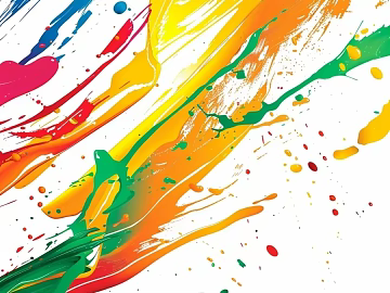 Splash ink art color collision texture (ID:ffach390385)
