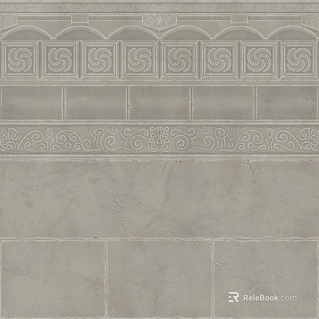 wall line waist line gray skirting line tile texture
