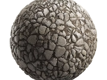 Rock PBR texture (ID:ffach825844)