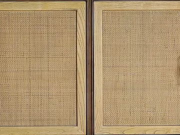 cabinet cabinet pure yellow 3d model