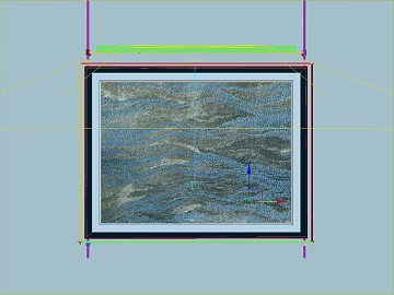 Blue gray abstract texture decorative painting (ID:ffaeh622571)