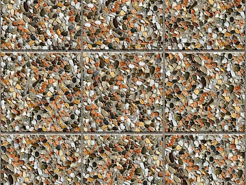 Goose soft stone gravel gravel floor tile sidewalk road ground square paving 3d model