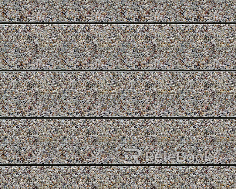 Brick pavement texture