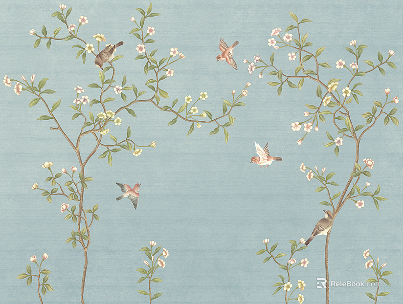 animal and plant pattern texture