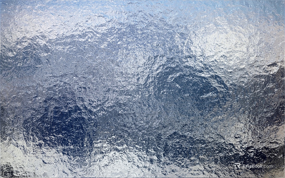 water corrugated metal texture
